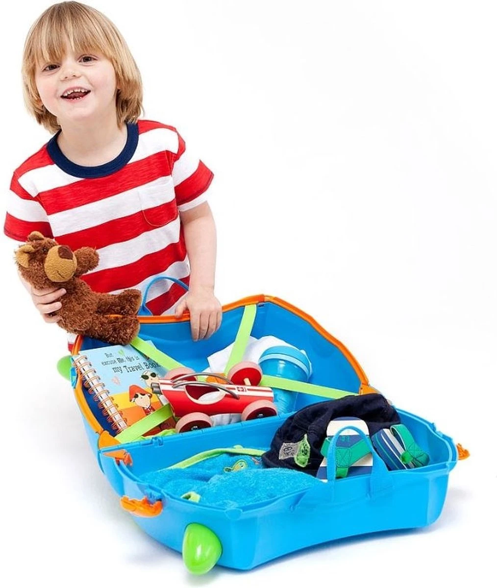 Trunki Ride-On Handbagage Koffer 46 Cm - Terrance 4 Trunki Ride-On Handbagage Koffer 46 Cm - Terrance - Afbeelding 4
