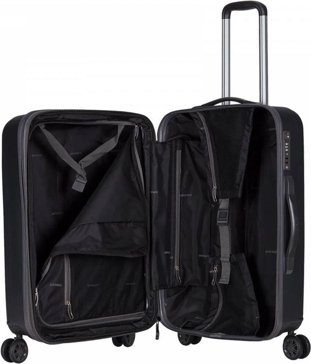 Decent Maxi-Air Trolley 77 Expandable Antraciet 12 Decent Maxi-Air Trolley 77 Expandable Antraciet - Afbeelding 12