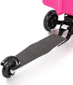 Handbagage Kinderen | Tas Meisje | Roze Uil | Koffer Handbagage | Kinder Koffer Meisjes | Step Meisje | Trolley Kinderen - 50 Kilo - 5 Tot 9 Jaar | Bouncy Box 40x20x25 Cm Incl. Nekkussen Vliegtuig -Reizen Verkoopwinkel 1027x1200