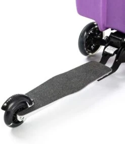 Kinderstep | Reiskoffer Met Wielen - FDBW - Koffer Kinderen | Paarse Eenhoorn | Step Met 3 Wielen - Bouncy Box 50 Kilo 40x20x25 Cm + Nekkussen Vliegtuig -Reizen Verkoopwinkel 1039x1200 1