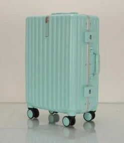 TOP AA Reis Kofferset - Trolleyset 3-delig Met TSA Slot Aluminum Frame, Kleine Cabine En Groot, ABS Luggage, (20+24+28 Inches 3 Pc Set), Roze/pink -Reizen Verkoopwinkel 1042x1200 3