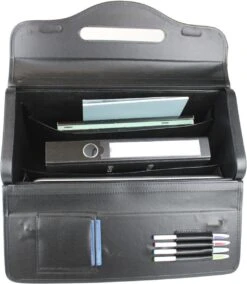 Pilotenkoffer Zonder Wiel - Kunstleer Zwart - Grote Piloten Koffer Met Laptopvak En Cijferslot - Kantoor Koffer - Werk Koffer 17 Pilotenkoffer Zonder Wiel - Kunstleer Zwart - Grote Piloten Koffer Met Laptopvak En Cijferslot - Kantoor Koffer - Werk Koffer -Reizen Verkoopwinkel 1045x1200 2