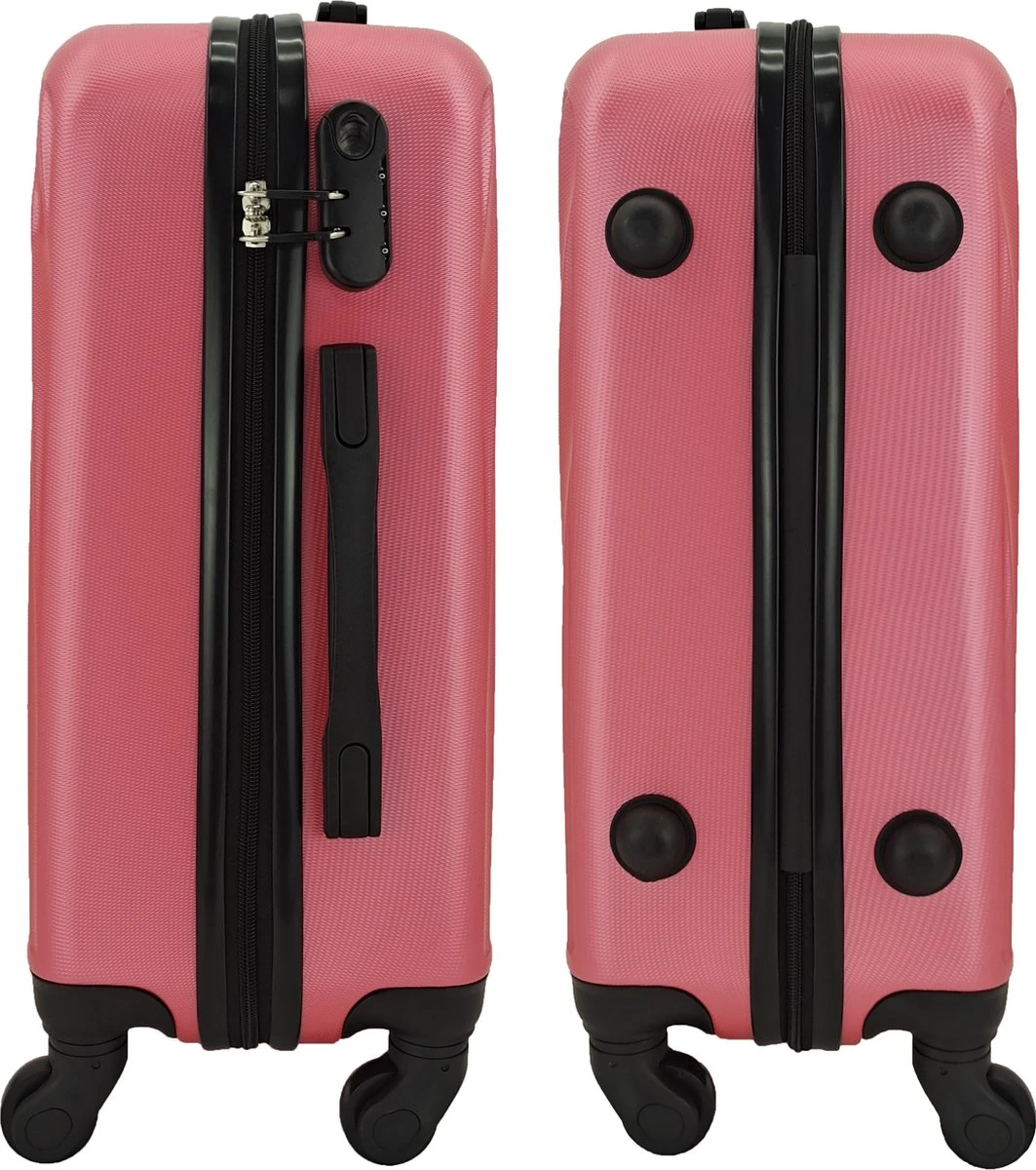 SB Travelbags Kofferset - 2 Delige -Roze - 75cm/55cm 8 SB Travelbags Kofferset - 2 Delige -Roze - 75cm/55cm - Afbeelding 8