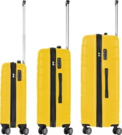 TravelZ Big Bars Kofferset - Trolleyset 3-delig Met TSA-slot - Geel 10 TravelZ Big Bars Kofferset - Trolleyset 3-delig Met TSA-slot - Geel -Reizen Verkoopwinkel 1082x1200 1