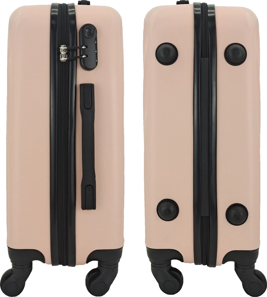 SB Travelbags Kofferset - 2 Delige -Licht Roze - 65cm/55cm 7 SB Travelbags Kofferset - 2 Delige -Licht Roze - 65cm/55cm - Afbeelding 7