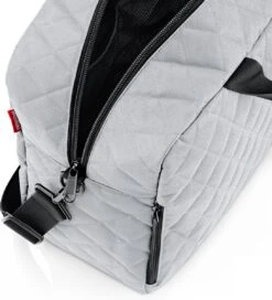 Reisenthel Dufflebag M Reistas - 38L - Rhombus Licht Grijs -Reizen Verkoopwinkel 1091x1200 2