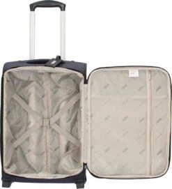 Enrico Benetti Dallas 39042 Handbagage Koffer Softcase - Grijs -Reizen Verkoopwinkel 1094x1200