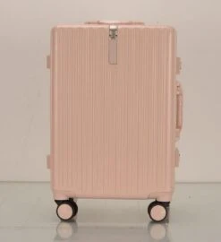 TOP AA Reis Kofferset - Trolleyset 3-delig Met TSA Slot Aluminum Frame, Kleine Cabine En Groot, ABS Luggage, (20+24+28 Inches 3 Pc Set), Roze/pink -Reizen Verkoopwinkel 1096x1200 1