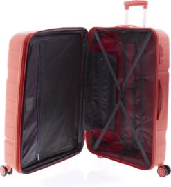 Gladiator Boxing Middelgrote Koffer Expandable 67 Cm 70/80 Liter TSA Slot - Koraalrood -Reizen Verkoopwinkel 1101x1200