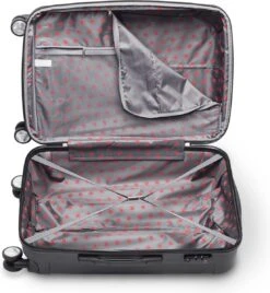 Swiss Alps - Reiskoffer - 68 Cm - 4 Wielen - Zwart -Reizen Verkoopwinkel 1106x1200