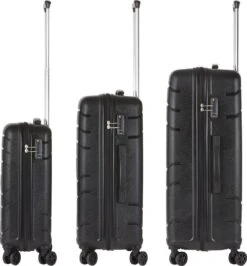 TravelZ Big Bars Kofferset - Trolleyset 3-delig Met TSA-slot - Zwart -Reizen Verkoopwinkel 1115x1200 4