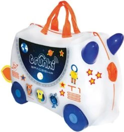 Trunki Ride-on Reiskoffer Incl. Stickers - Skye Ruimteschip -Reizen Verkoopwinkel 1125x1200