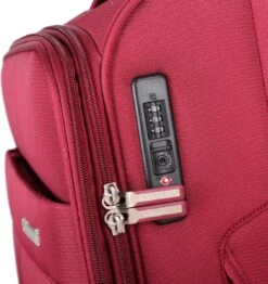 Decent D-Upright Handbagage Koffer - 55 Cm - TSA Slot - Bordeaux Rood -Reizen Verkoopwinkel 1132x1200 2