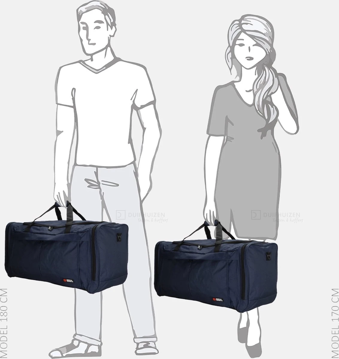 Enrico Benetti Amsterdam Sport / Reistas 35320 - Blauw 7 Enrico Benetti Amsterdam Sport / Reistas 35320 - Blauw - Afbeelding 7