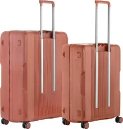 CarryOn Protector Luxe Kofferset - TSA Trolleyset M+L Formaat Met Kliksloten - Terra -Reizen Verkoopwinkel 1138x1200
