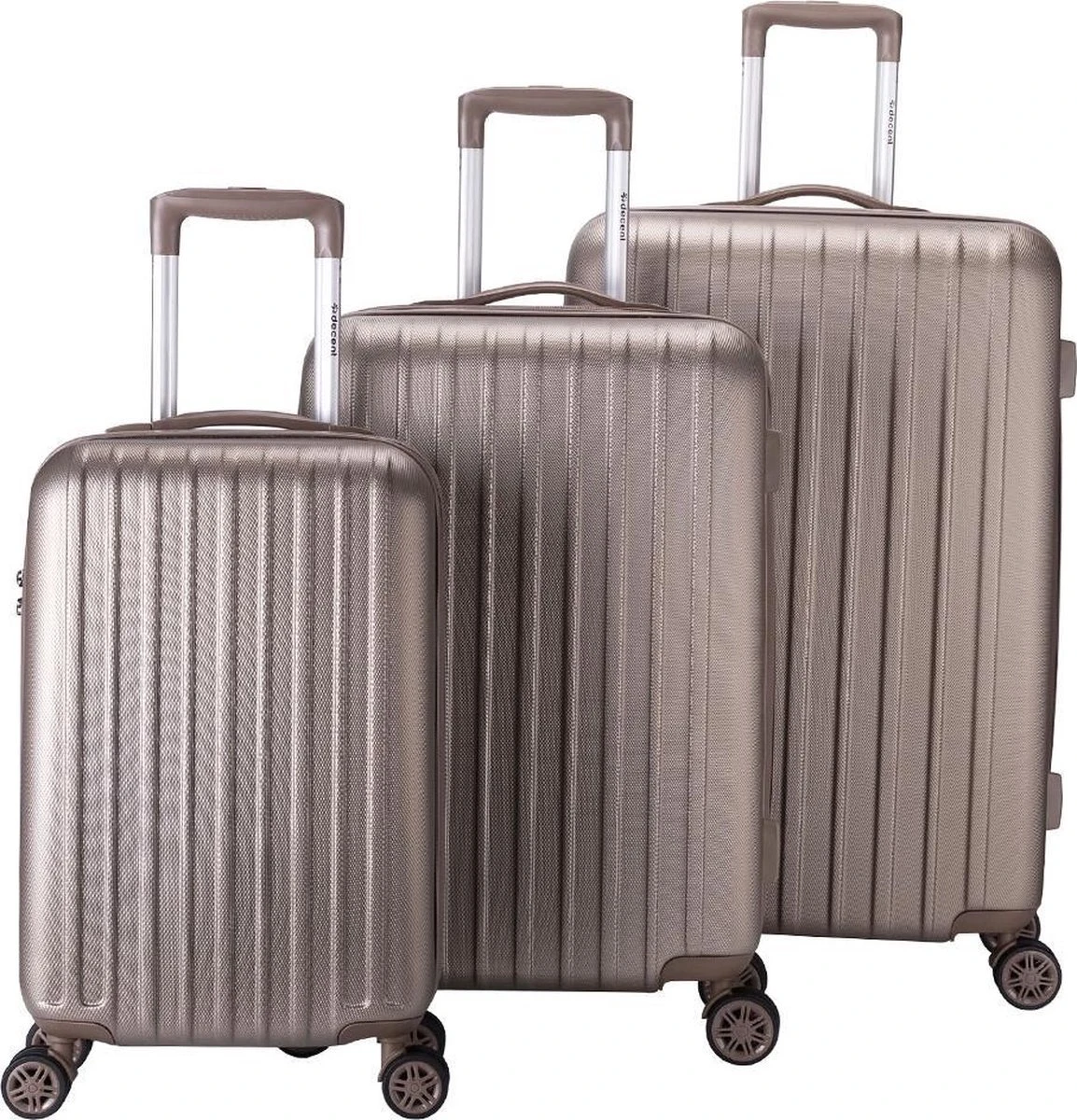 Decent Harde Koffer Tranporto 76 - Champagne 10 Decent Harde Koffer Tranporto 76 - Champagne - Afbeelding 10