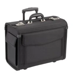 Dermata Pilotenkoffer Nylon 1340NY Zwart -Reizen Verkoopwinkel 1156x1200 2