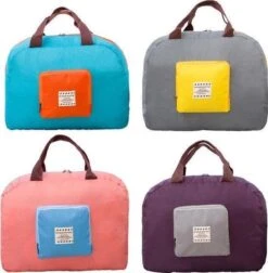 Opvouwbare Draagbare Reistas - Handtas - Schoudertas - Weekendtas - Dames - Heren - Duffle Bag - Roze -Reizen Verkoopwinkel 1176x1200 5