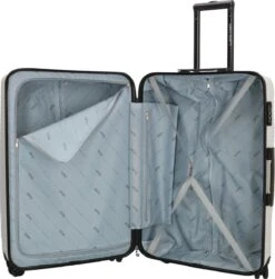 Enrico Benetti Louisville 39040 Driedelige Kofferset Hardcase ABS - Wit -Reizen Verkoopwinkel 1182x1200
