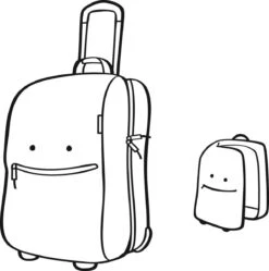 Reisenthel Trolley XS Kids Reiskoffer Kind - Maat XS - 12L - Cats&Dogs Rose Roze -Reizen Verkoopwinkel 1188x1200