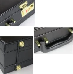 Attachékoffer Zwart - Kunstleer - Documentenkoffer - Attache Koffer Cijferslot - Laptopkoffer - Kantoor Koffer -Reizen Verkoopwinkel 1191x1200 1
