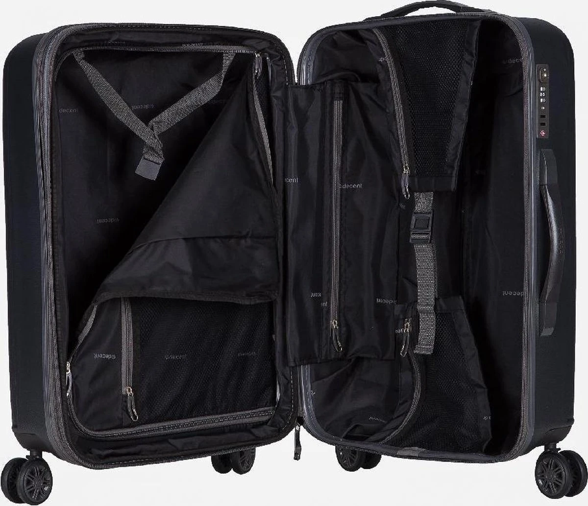 Decent Maxi-Air Trolley 77 Expandable Antraciet 8 Decent Maxi-Air Trolley 77 Expandable Antraciet - Afbeelding 8