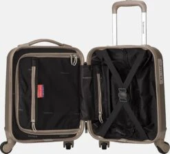 Decent Handbagage Koffer / Trolley / Reiskoffer - 42 Cm - 24 Liter - ABS - Maxi Air - Champagne -Reizen Verkoopwinkel 1200x1093