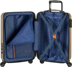 Princess Traveller PT01 - Reiskoffer - Pristine Bronze - M - 67cm -Reizen Verkoopwinkel 1200x1109 1