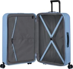 American Tourister Reiskoffer - Novastream Spinner 77/28 Tsa Exp (Large) Pastel Blue -Reizen Verkoopwinkel 1200x1146 1