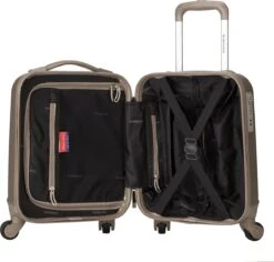 Decent Handbagage Koffer / Trolley / Reiskoffer - 42 Cm - 24 Liter - ABS - Maxi Air - Champagne -Reizen Verkoopwinkel 1200x1146