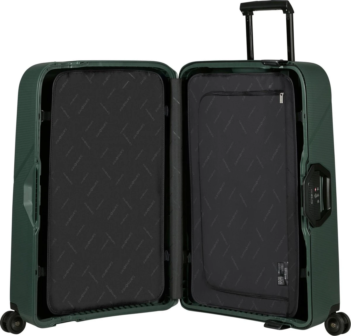 Samsonite Reiskoffer - Magnum Eco Spinner 75/28 (Medium) Forest Green 4 Samsonite Reiskoffer - Magnum Eco Spinner 75/28 (Medium) Forest Green - Afbeelding 4