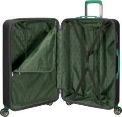 Princess Traveller I'm Green Atlantic - Reiskoffer - Zwart - L - 76cm -Reizen Verkoopwinkel 1200x1154