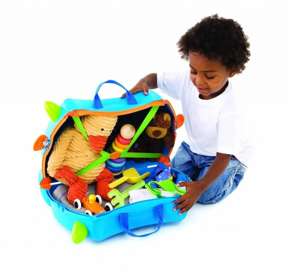 Trunki Ride-On Handbagage Koffer 46 Cm - Terrance 5 Trunki Ride-On Handbagage Koffer 46 Cm - Terrance - Afbeelding 5