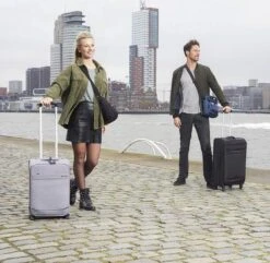 Enrico Benetti Dallas 39042 Handbagage Koffer Softcase - Grijs -Reizen Verkoopwinkel 1200x1169