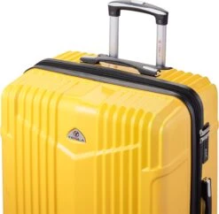 Tesla PC - Reiskoffer - 75 Cm - 4 Wielen - Geel -Reizen Verkoopwinkel 1200x1174 1