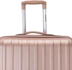 Decent Tranporto-One Reiskoffer 76 Cm - Zalmroze -Reizen Verkoopwinkel 1200x1174