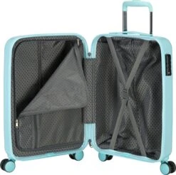 Princess Traveller Harlem - Handbagage Koffer - Blauw - S - 55cm -Reizen Verkoopwinkel 1200x1194