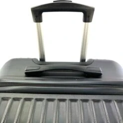 AATravel M Reiskoffer - Trolley ABS - Met Dubbele Wielen - 66 Cm - 73 Liter - Zwart -Reizen Verkoopwinkel 1200x1196 3