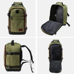 CabinMax Metz Reistas – Handbagage 20L – Rugzak – Schooltas - 40x25x20 Cm – Compact Backpack – Lichtgewicht – Khaki -Reizen Verkoopwinkel 1200x1198 5
