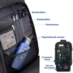 CabinMax Metz Reistas – Handbagage 20L – Rugzak – Schooltas - 40x25x20 Cm – Compact Backpack – Lichtgewicht – Khaki -Reizen Verkoopwinkel 1200x1200 1095