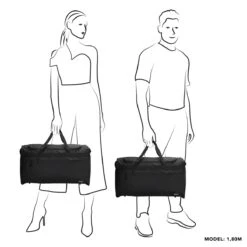 Beagles Originals Basics Sporttas/Reistas 60 Cm - 66 Liter - Zwart -Reizen Verkoopwinkel 1200x1200 1163