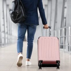 TRVLMORE Koffer - Handbagage - 54x36x20cm - 38L - Roségoud -Reizen Verkoopwinkel 1200x1200 178