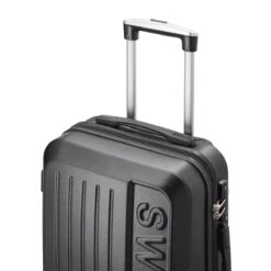 Swiss - Lausanne Handbagage Koffer 55x40x25 Cm - 4 Wielen - TSA-cijferslot - Zwart -Reizen Verkoopwinkel 1200x1200 189