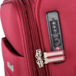Decent D-Upright Handbagage Koffer - 55 Cm - TSA Slot - Bordeaux Rood -Reizen Verkoopwinkel 1200x1200 265