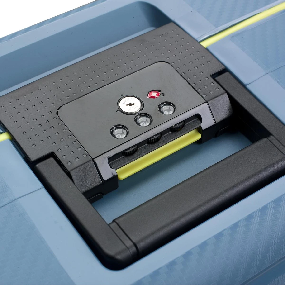 CarryOn Steward TSA Reiskoffer - 65cm Trolley Met Kliksloten - Dubbele Wielen - Blauw 10 CarryOn Steward TSA Reiskoffer - 65cm Trolley Met Kliksloten - Dubbele Wielen - Blauw - Afbeelding 10