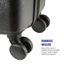 Princess Traveller Harlem - Reiskoffer - Zwart - L - 76cm 16 Princess Traveller Harlem - Reiskoffer - Zwart - L - 76cm -Reizen Verkoopwinkel 1200x1200 483