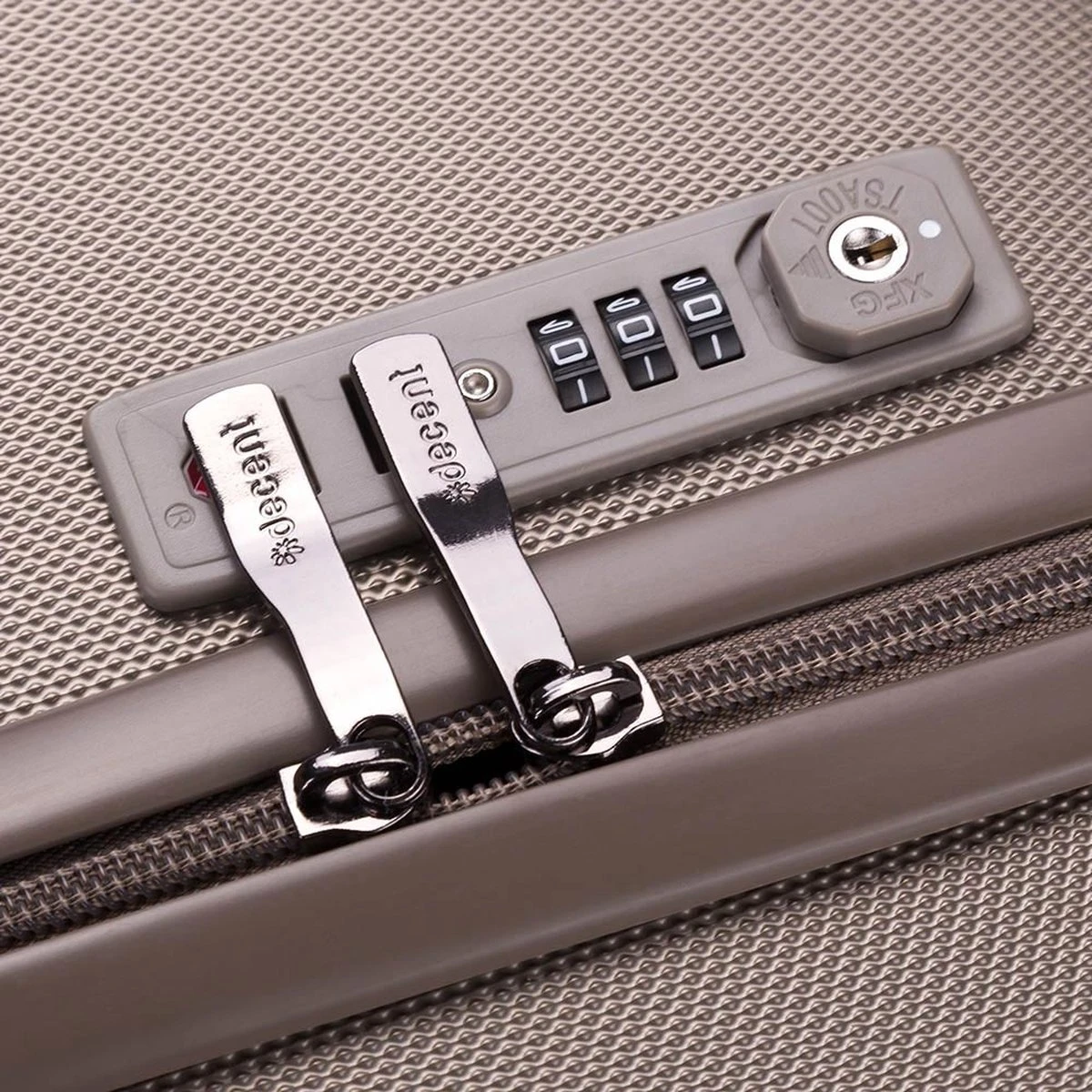 Decent Harde Koffer Tranporto 76 - Champagne 12 Decent Harde Koffer Tranporto 76 - Champagne - Afbeelding 12