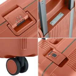 CarryOn Protector Luxe Grote Reiskoffer - Trolley 77cm Met TSA-klikslot - Ultrasterk - Terra -Reizen Verkoopwinkel 1200x1200 581