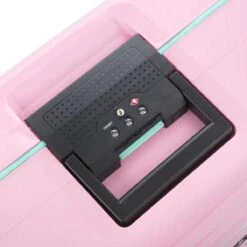 CarryOn Steward TSA Reiskoffer - 65cm Trolley Met Kliksloten - Dubbele Wielen - Roze -Reizen Verkoopwinkel 1200x1200 678