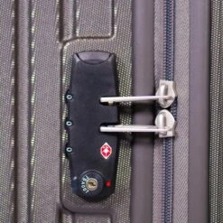 ©TROLLEYZ - Florence No.7 - Reiskoffer 78cm Met TSA Slot - Dubbele Wielen - 360° Spinners - 100% ABS - Reiskoffer In Cloudy Grey -Reizen Verkoopwinkel 1200x1200 721